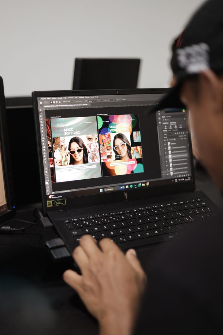 Criação de design para cliente no Photoshop